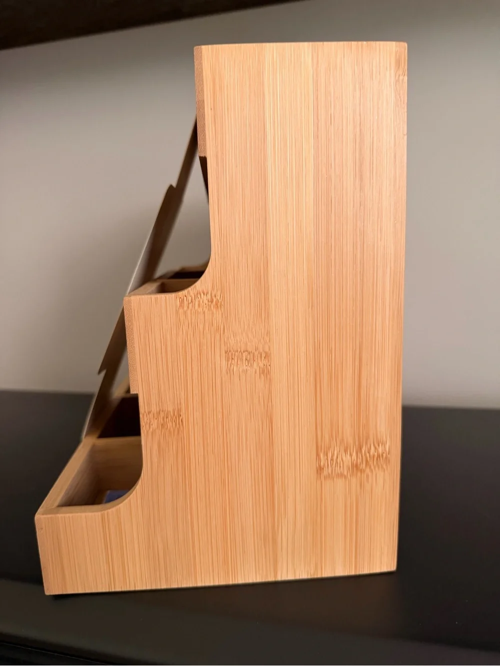 Gourmet Basics 3-Tier Bamboo Beverage Station Organizer